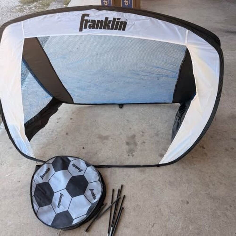 Franklin Travel Pop Up Soccer Net For Young Kiddos